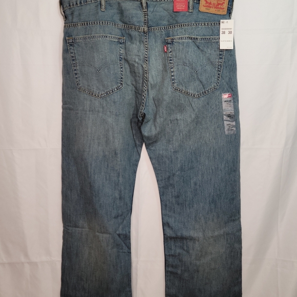 NWT Levi's 569 Loose Straight Blue Jeans, Size 38×30 - Picture 11 of 12